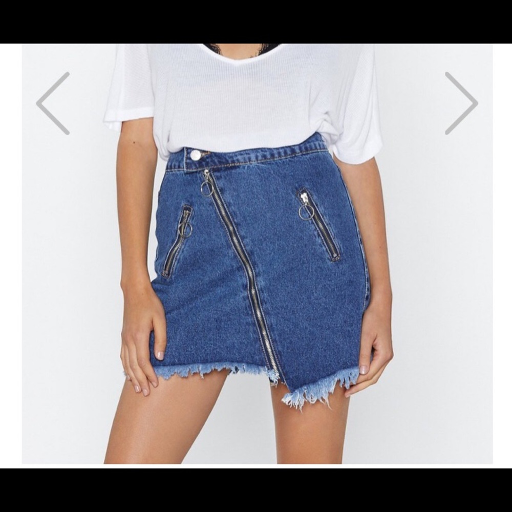 Denim skirt